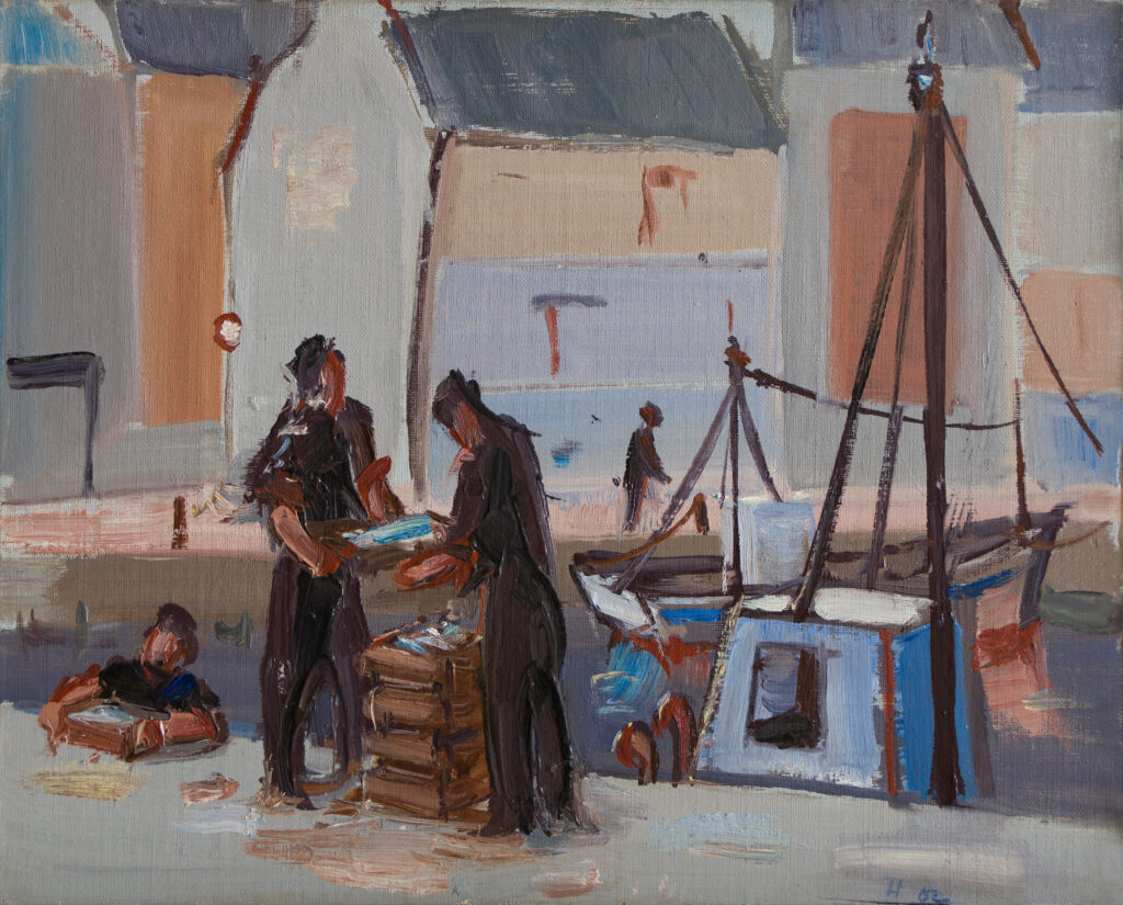 PÊCHEURS A BELLE-ILE