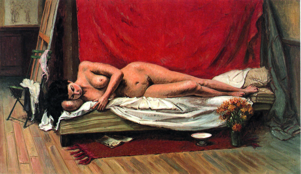 ODALISQUE A L&rsquo;ATELIER